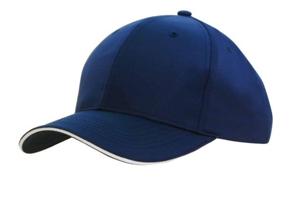 Sports Ripstop Cap with Sandwich Trim. HW-4149 - Image 3