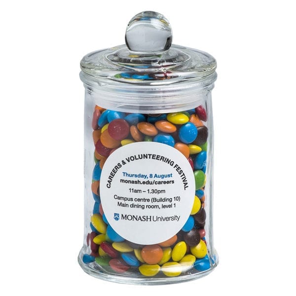 Apothecary Jar - mini M&Ms CC067D