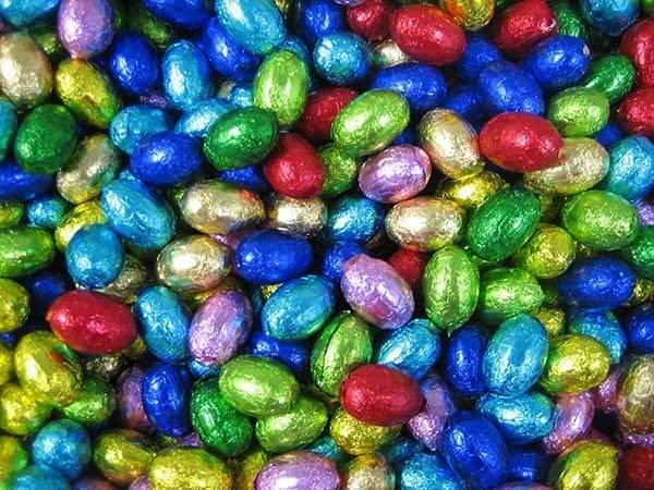 Bulk Mini Solid Easter Eggs 6kg Box CCE001