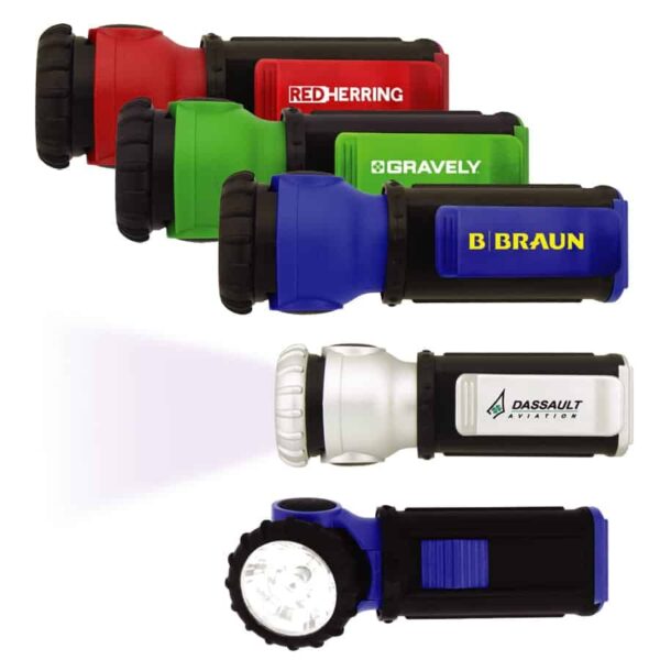 Mini Swivel Head Flashlight. H-L342