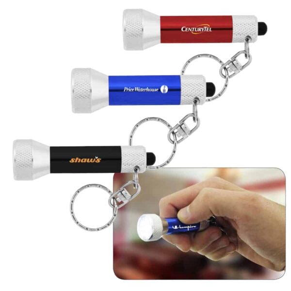 7 LED Key Chain Flashlight H-L707