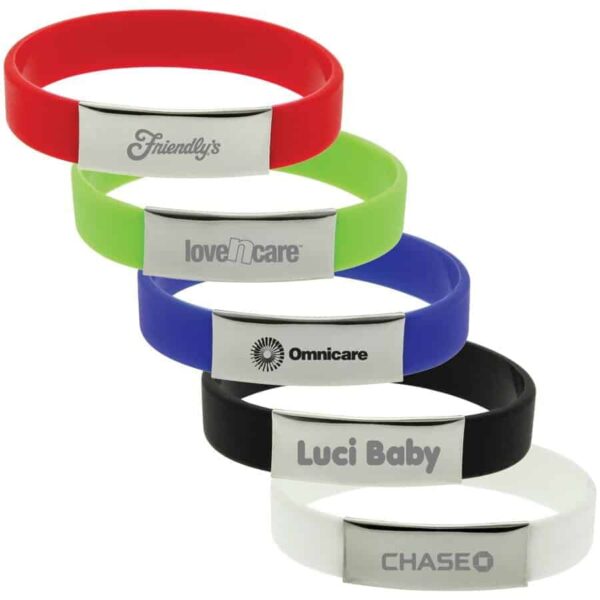 The Glarus Silicone Wrist Band. H-T578