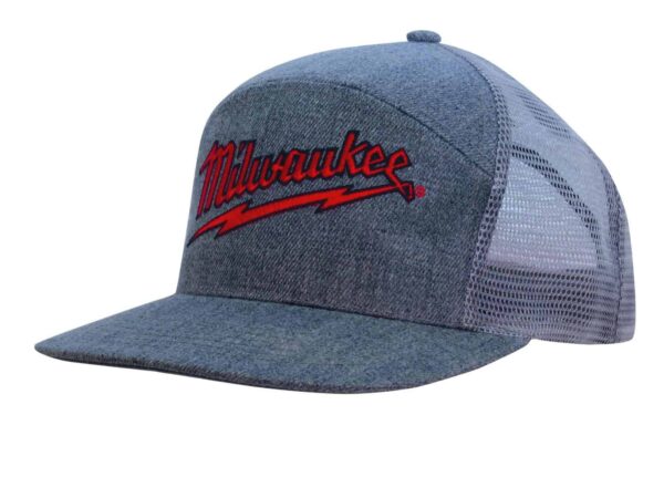 Premium American Twill A Frame Cap with Mesh Back. HW-4155