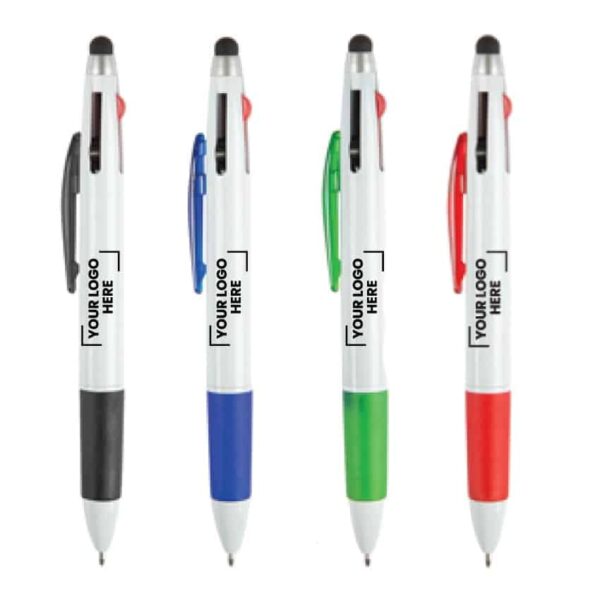 Tri-Colour Stylus Pen. H-P726