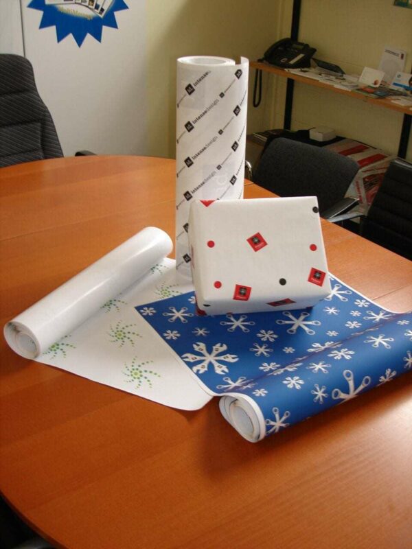 Printed wrapping paper. S-WP