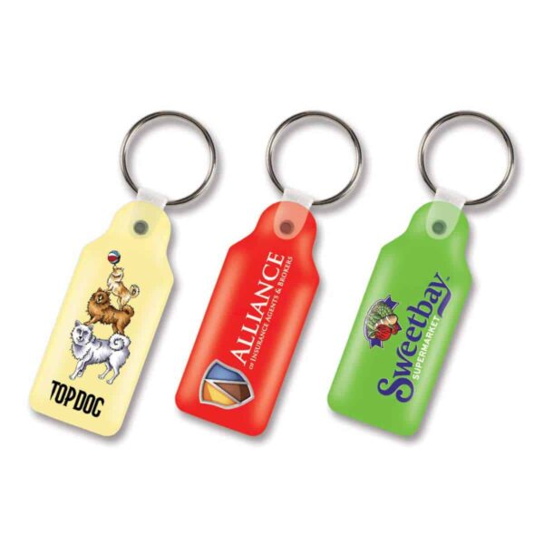 Flexi Resin Key Ring - Rectangle TC-104336