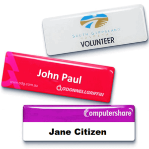 Name Tag with Epoxy Finish E-NCH203C