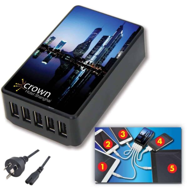 5 Port Wonder Wall Charger. LL9500