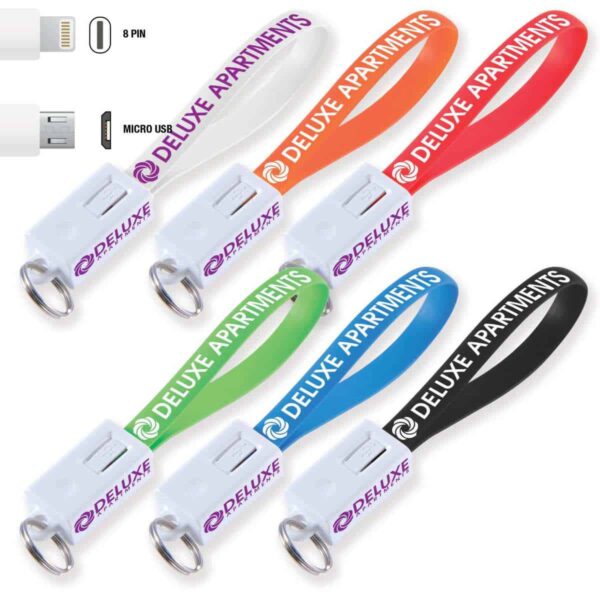 2 in 1 Charging Cable - Android and IOS. LN9073