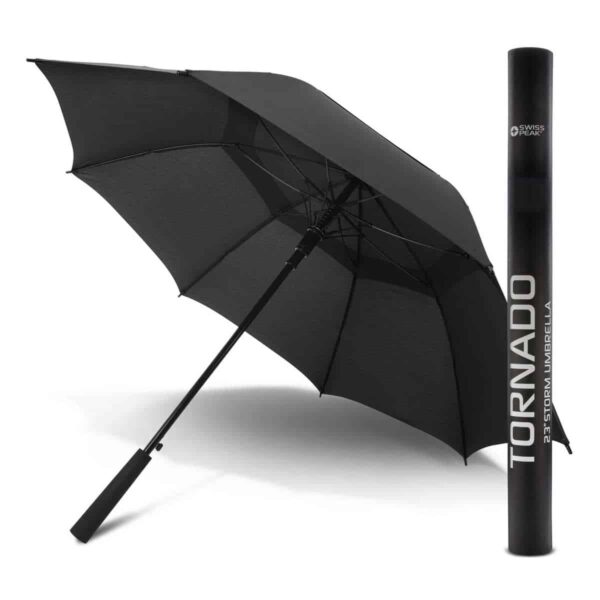 Unisex. Swiss Peak Tornado 58cm Umbrella. TC-110011