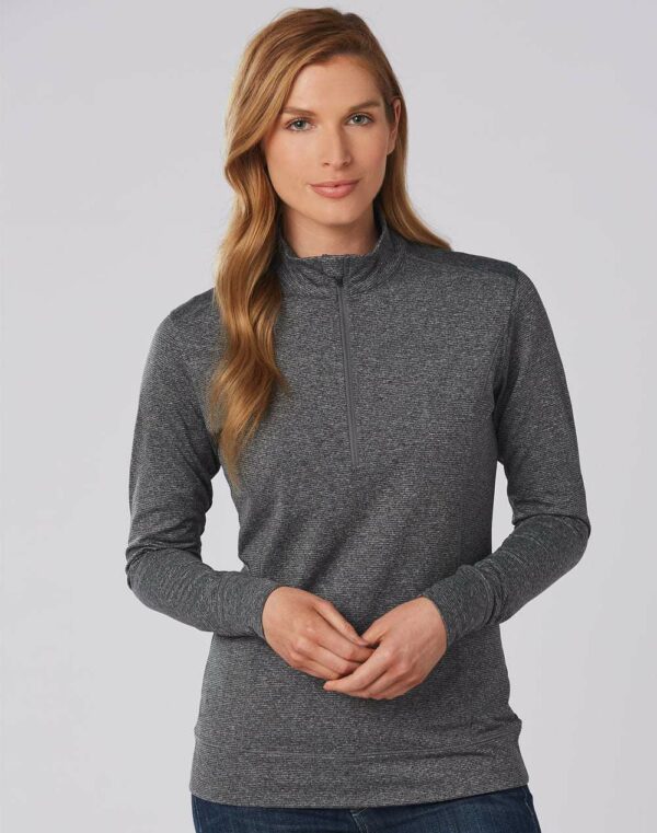 Ladies' Ultimate Half Zip Long Sleeve Sweat Top S-FL26