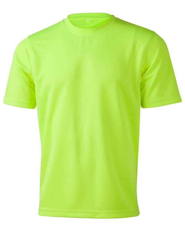 Unisex Hi-Vis Mini Waffle Safety Tee SH-SW39 - Image 3