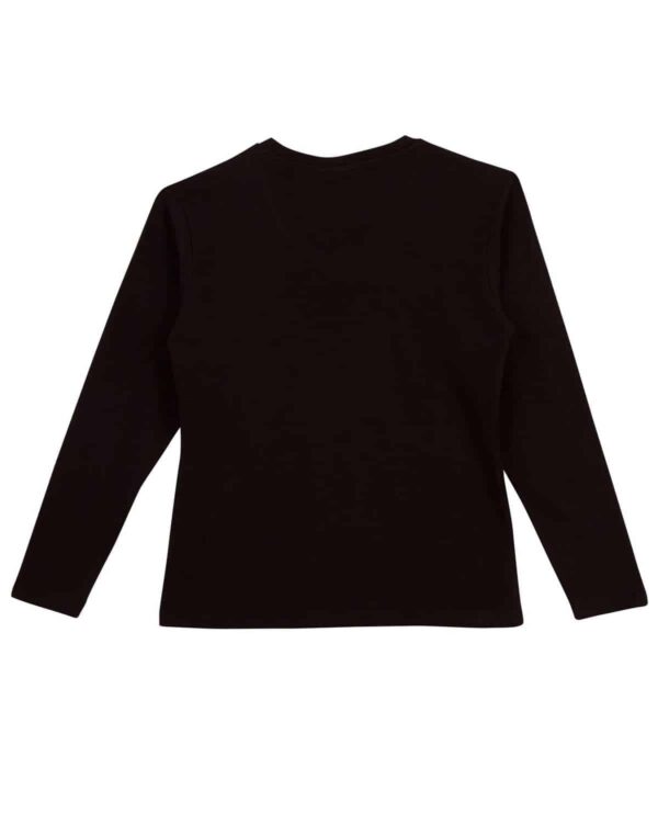 180gsm Ladies' Stretch Long Sleeve T-Shirt S-TS05A - Image 2