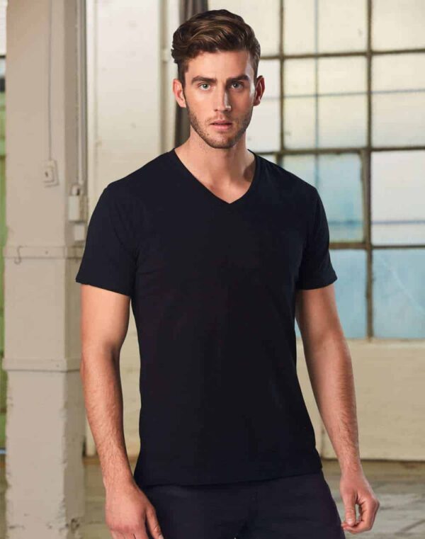 180gsm Mens' V-Neck T-Shirt SH-TS07A