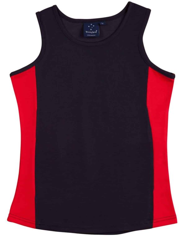 Ladies' Teammate Singlet S-TS17 - Image 3