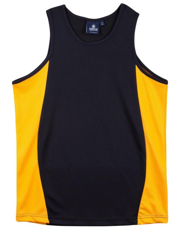 Kids' Teammate Singlet S-TS19K - Image 5