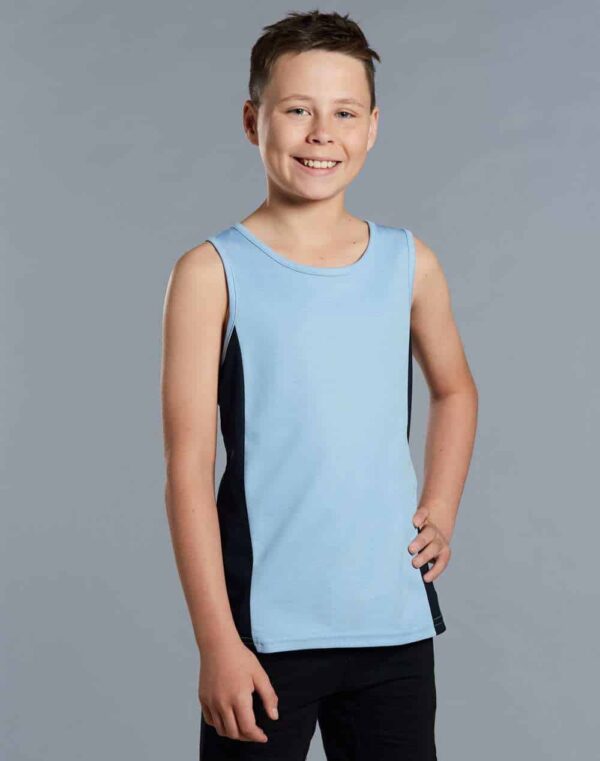 Kids' Teammate Singlet S-TS19K