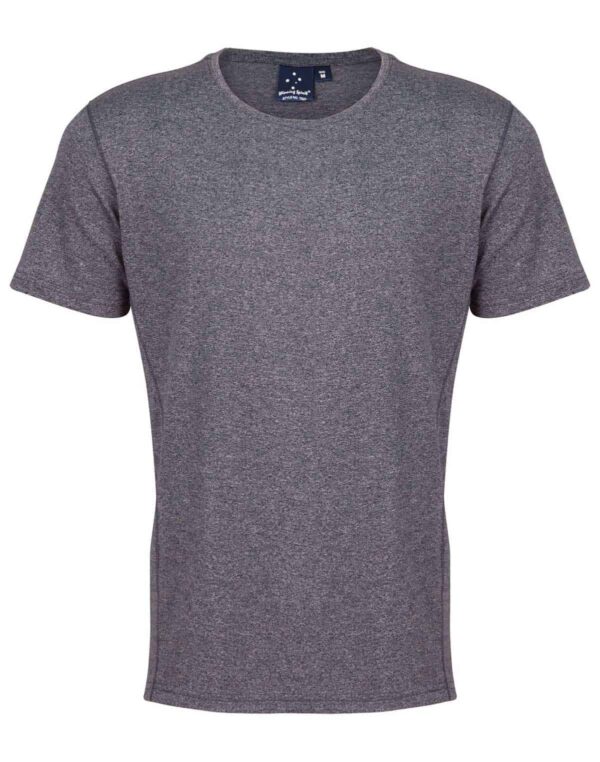 140gsm Mens' High Performance Heather Tee SH-TS27 - Image 2