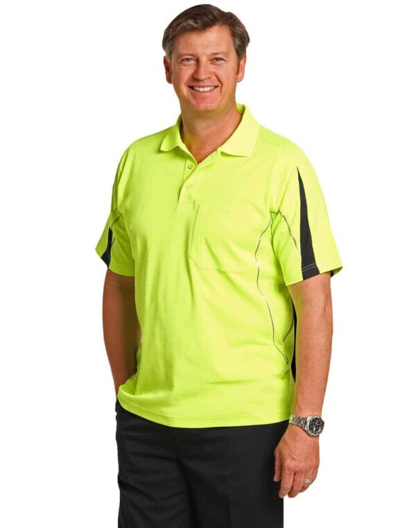 Hi-Vis Legend Short Sleeve Polo - Men's S-SW25A