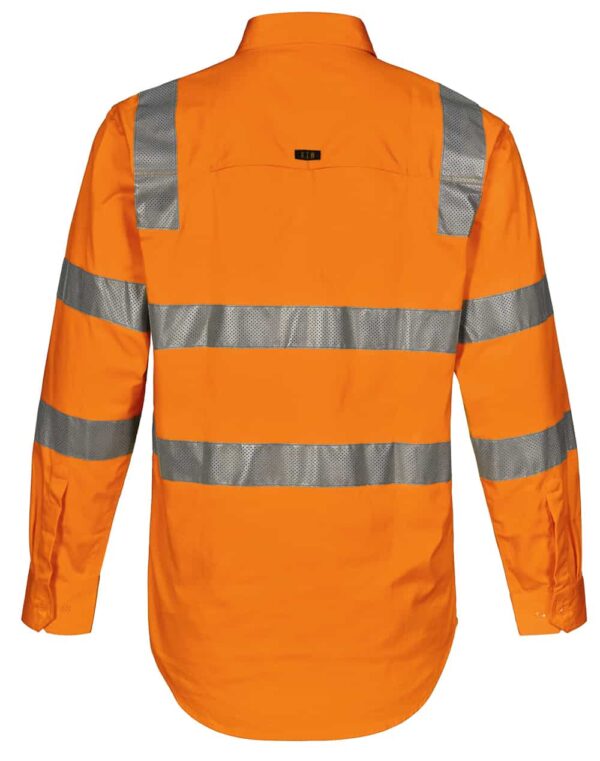 VIC Rail Lightweight Safety Shirt Unisex SH-SW55 - Image 2