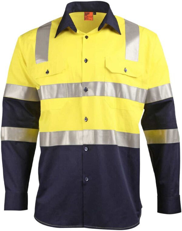 Biomotion Day/Night Light Weight Safety Shirt with X Back Tape Configuration SH-SW70 - Image 4