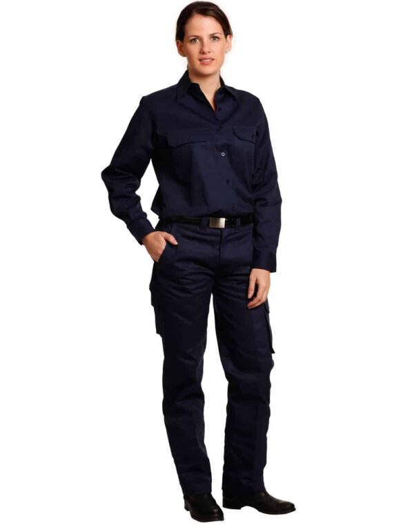 Ladies Heavy Cotton Drill Cargo Pants SH-WP15