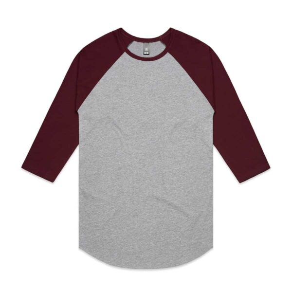 AS Colour Men's Raglan Tee AS-5012 - Image 4