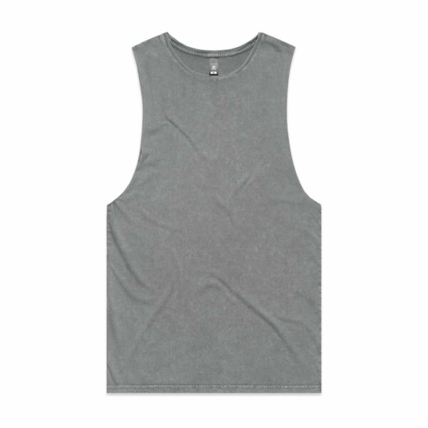 AS COLOUR Mens Stone Wash Barnard Tank AS-5039 - Image 2