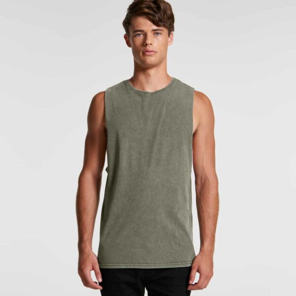 AS COLOUR Mens Stone Wash Barnard Tank AS-5039