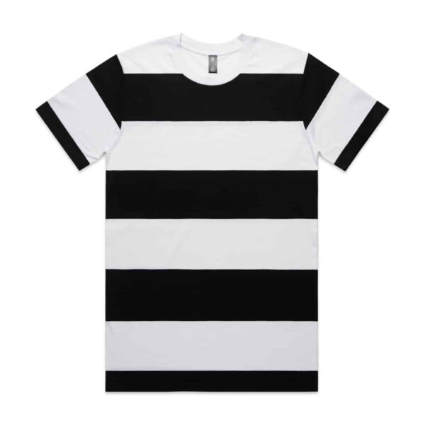 AS Colour Mens Wide Stripe Tee AS-5045 - Image 2