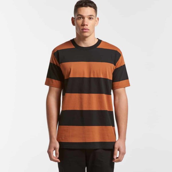 AS Colour Mens Wide Stripe Tee AS-5045