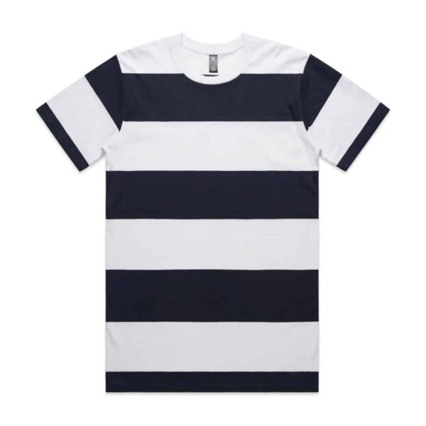 AS Colour Mens Wide Stripe Tee AS-5045 - Image 4