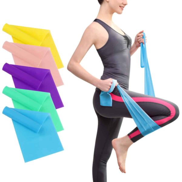 Latex Free TPE 1.5m Fitness Resistance Band     PC-PCH052