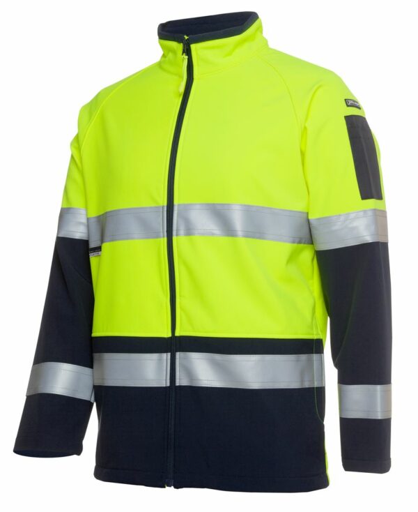 Hi Vis (D + N) Vibrant Softshell Jacket JB-6D4LJ