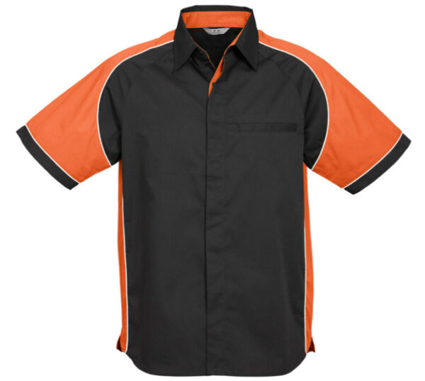 Mens Nitro Short Sleeve Shirt.     BC-S10112 - Image 4