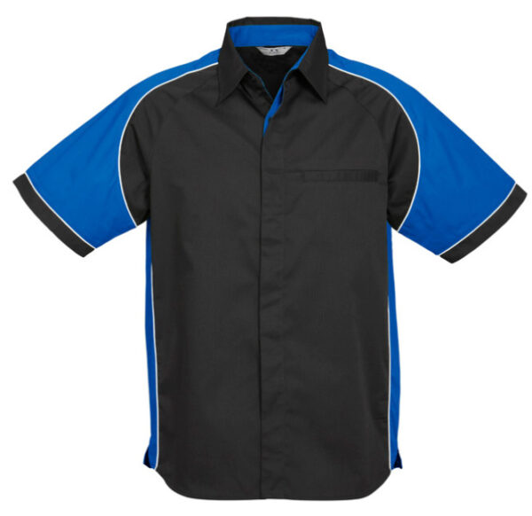 Mens Nitro Short Sleeve Shirt.     BC-S10112 - Image 3