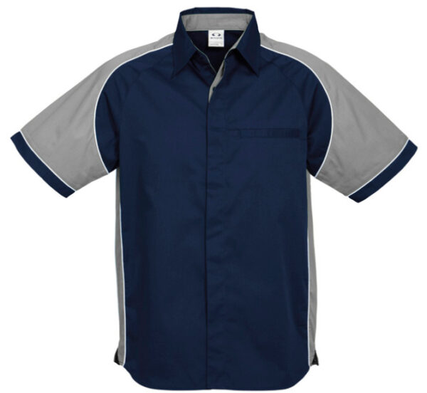 Mens Nitro Short Sleeve Shirt.     BC-S10112 - Image 2