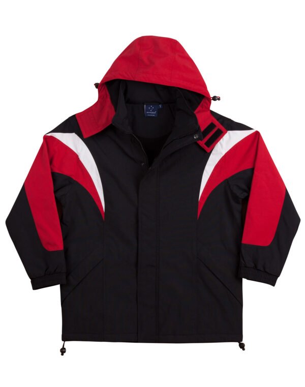 BATHURST Tri-Colour Jacket With Hood Unisex     SH-JK28 - Image 4