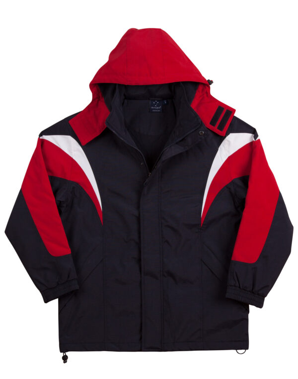 BATHURST Tri-Colour Jacket With Hood Unisex     SH-JK28 - Image 3