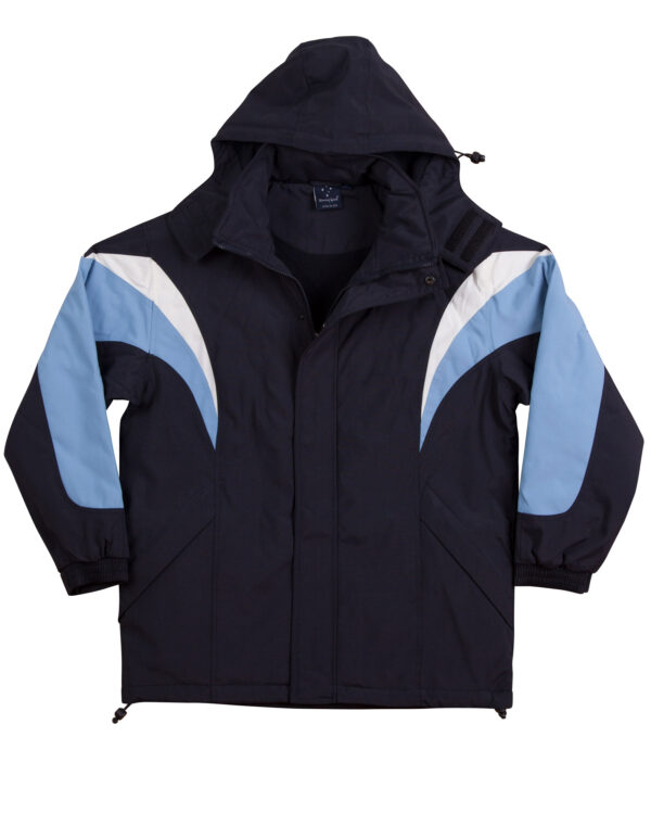 BATHURST Tri-Colour Jacket With Hood Unisex     SH-JK28 - Image 2