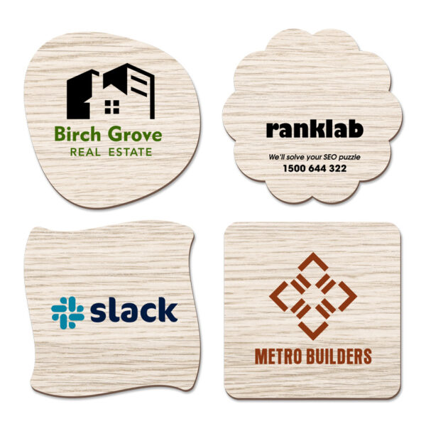 Eco MDF Coasters  PM-MDFC - Image 2