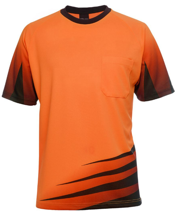 Hi Vis Rippa Sub Tee JB-6HVRT - Image 3