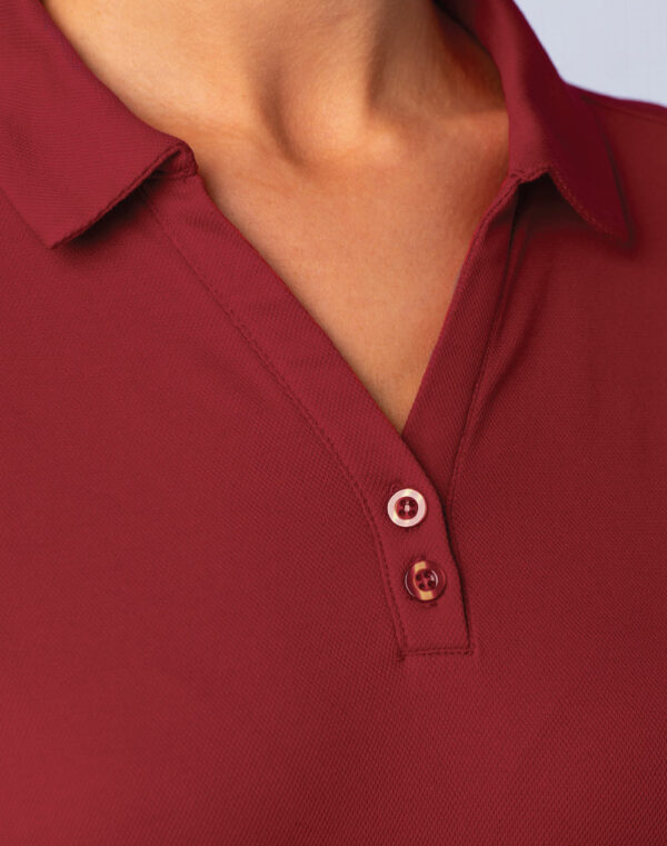 BENCHMARK - VICTORY TRUEDRY® LADIES SLEEVE POLO SH-PS34B - Image 2