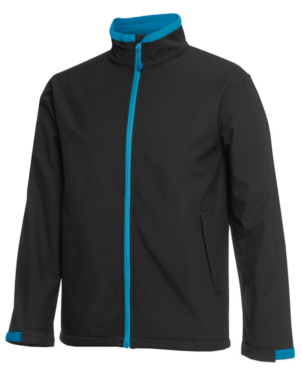 JB's wear - PODIUM ADULTS THREE-LAYER SOFTSHELL JACKET    JB-3WSJ - Image 2