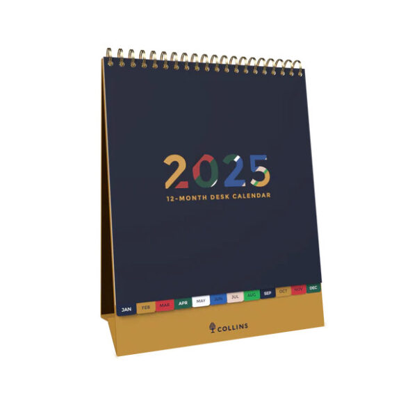 Edge Mira -Desk - Month-to-View - 2025 Calendar Year Diary/Planner. CD-EDMRDC-25