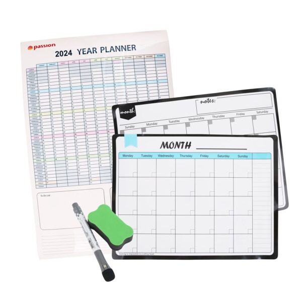 Erasable Magnetic Calendar Planner. PC-PCH280