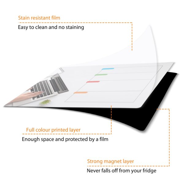 Erasable Magnetic Calendar Planner. PC-PCH280 - Image 6