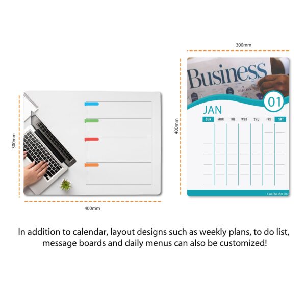 Erasable Magnetic Calendar Planner. PC-PCH280 - Image 7