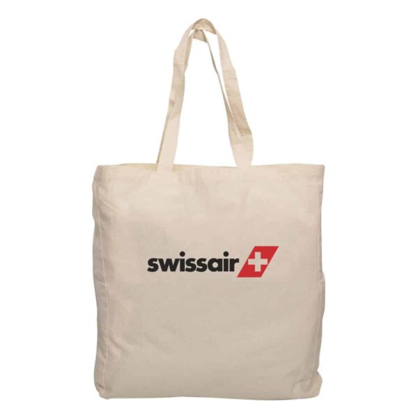 Calico Shopping Bag with gusset. H-RB1019