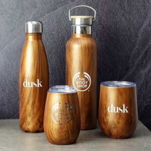 Wooden Style Drink Bottles